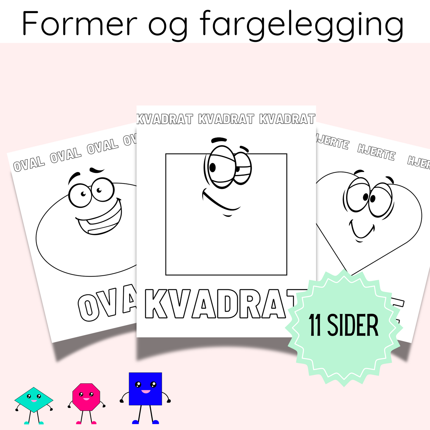 Fargelegging - former - GRATIS