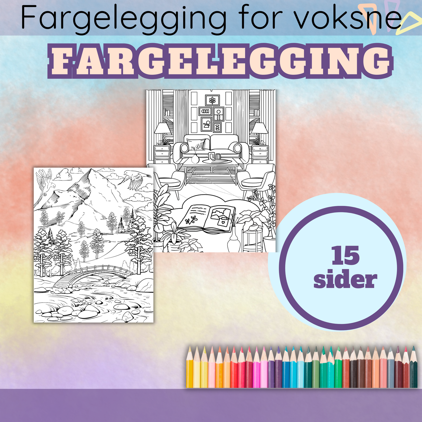 Fargelegging for voksne