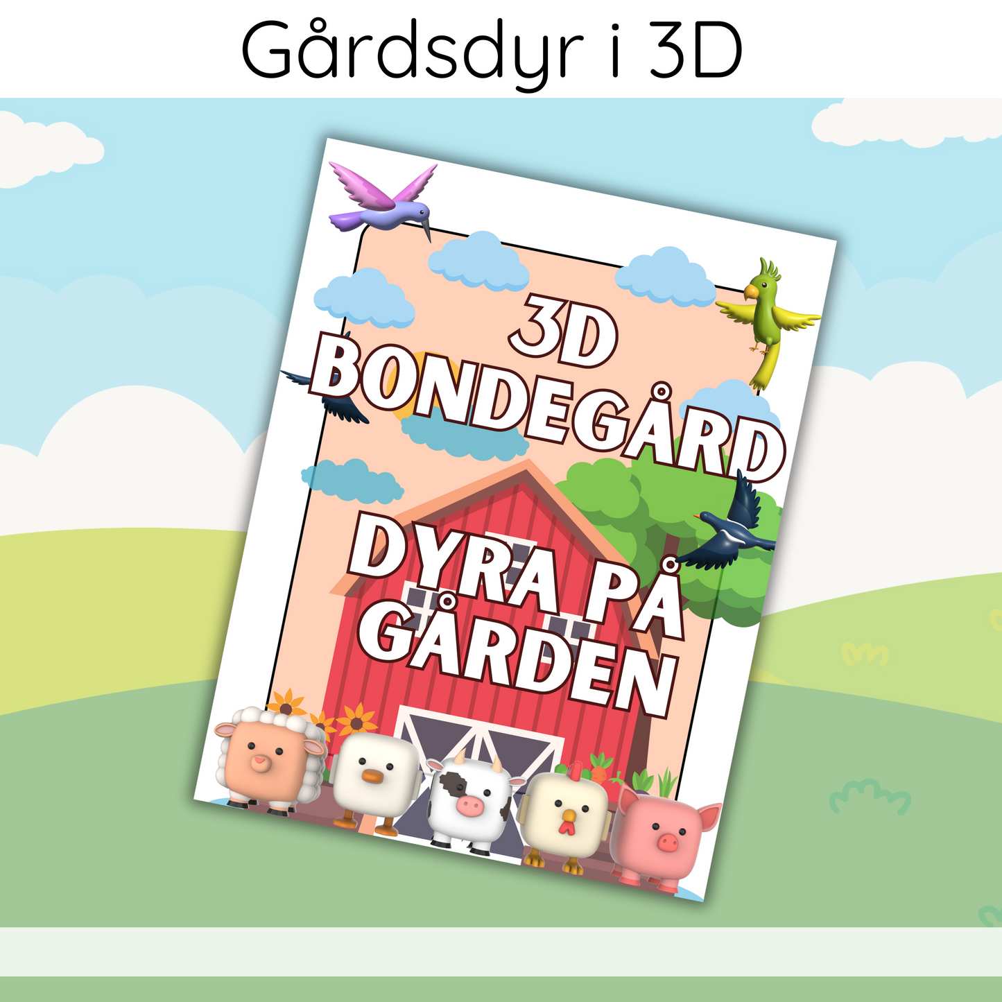 3D Bondegård