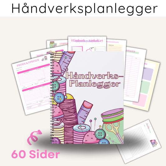 Håndverksplanlegger / craft planner - 60 sider