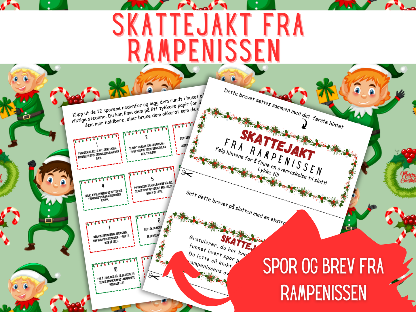 Rampenissens Aktivitetskalender – 24 dager med ferdig planlagte juleaktiviteter