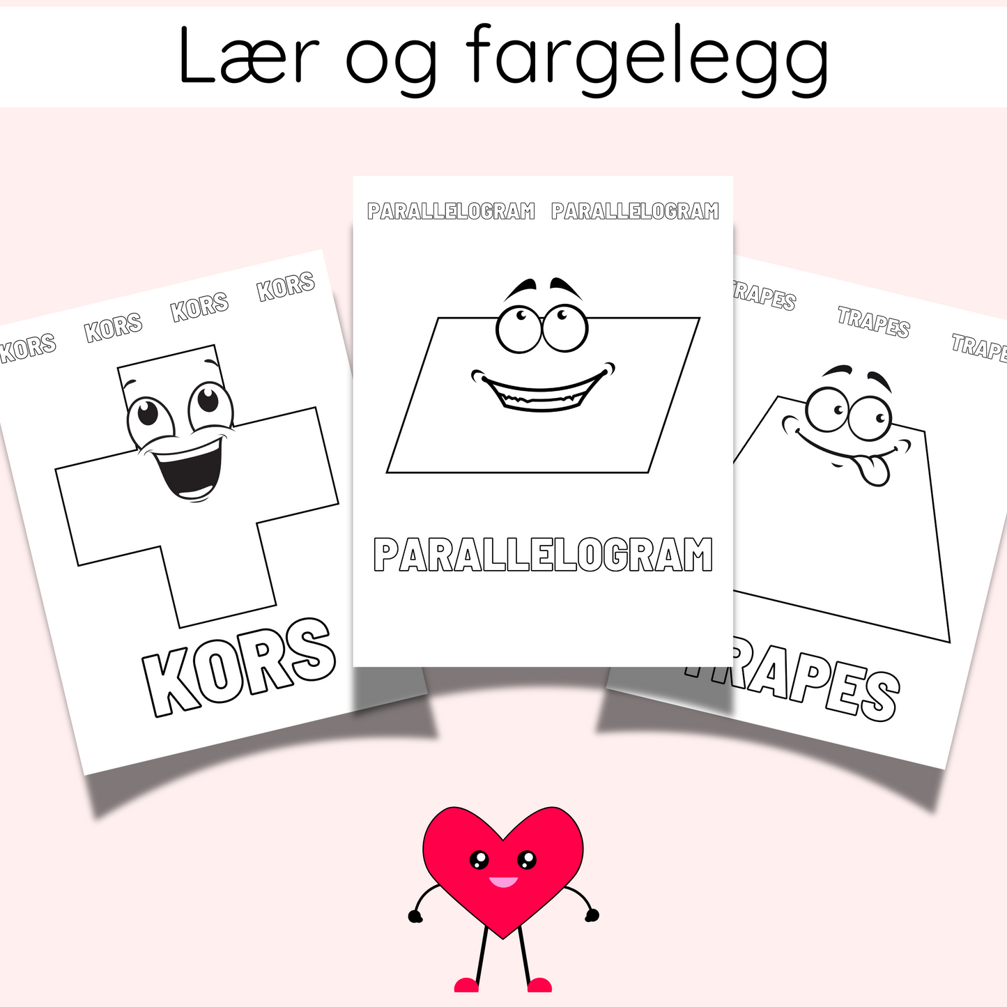 Fargelegging - former - GRATIS