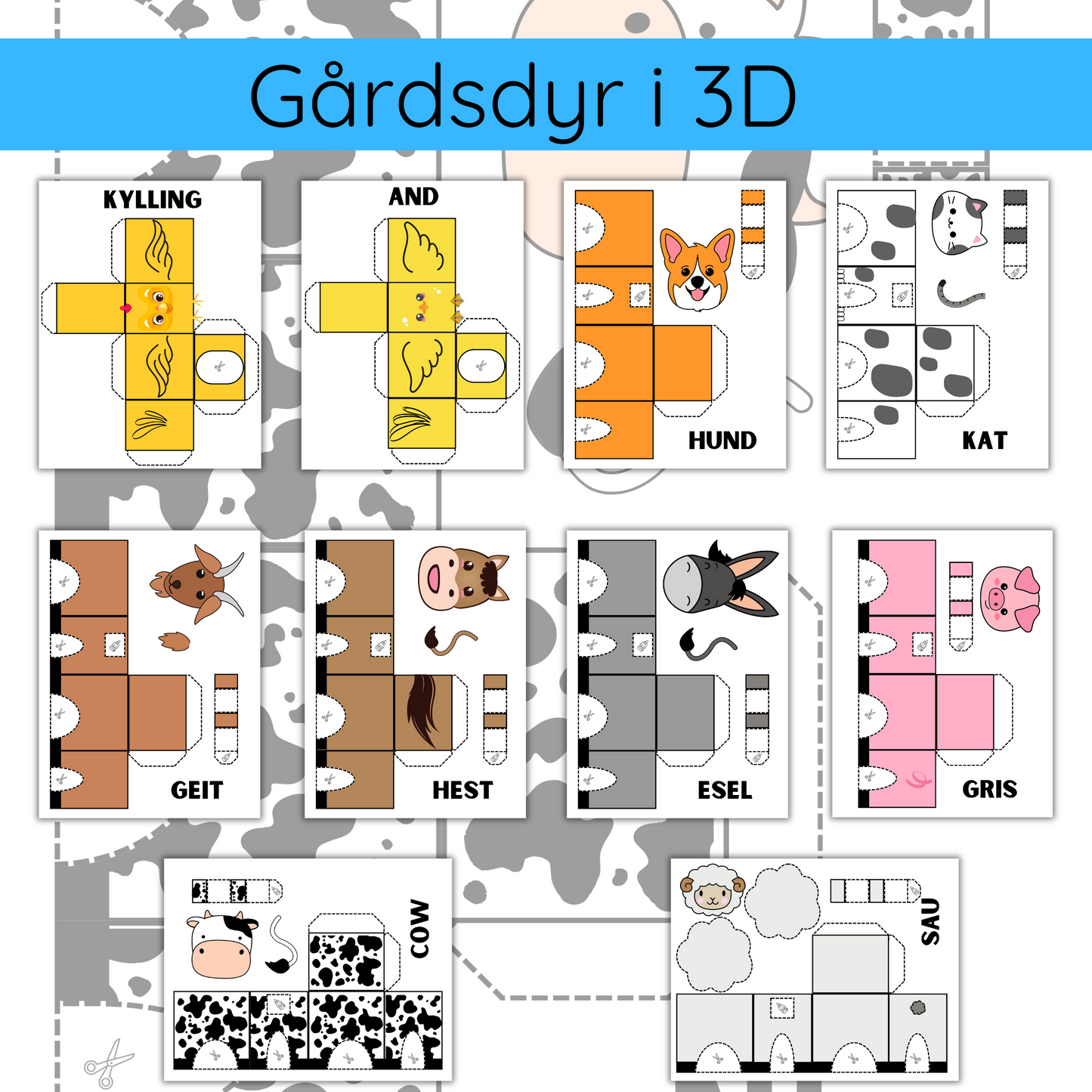 3D Bondegård