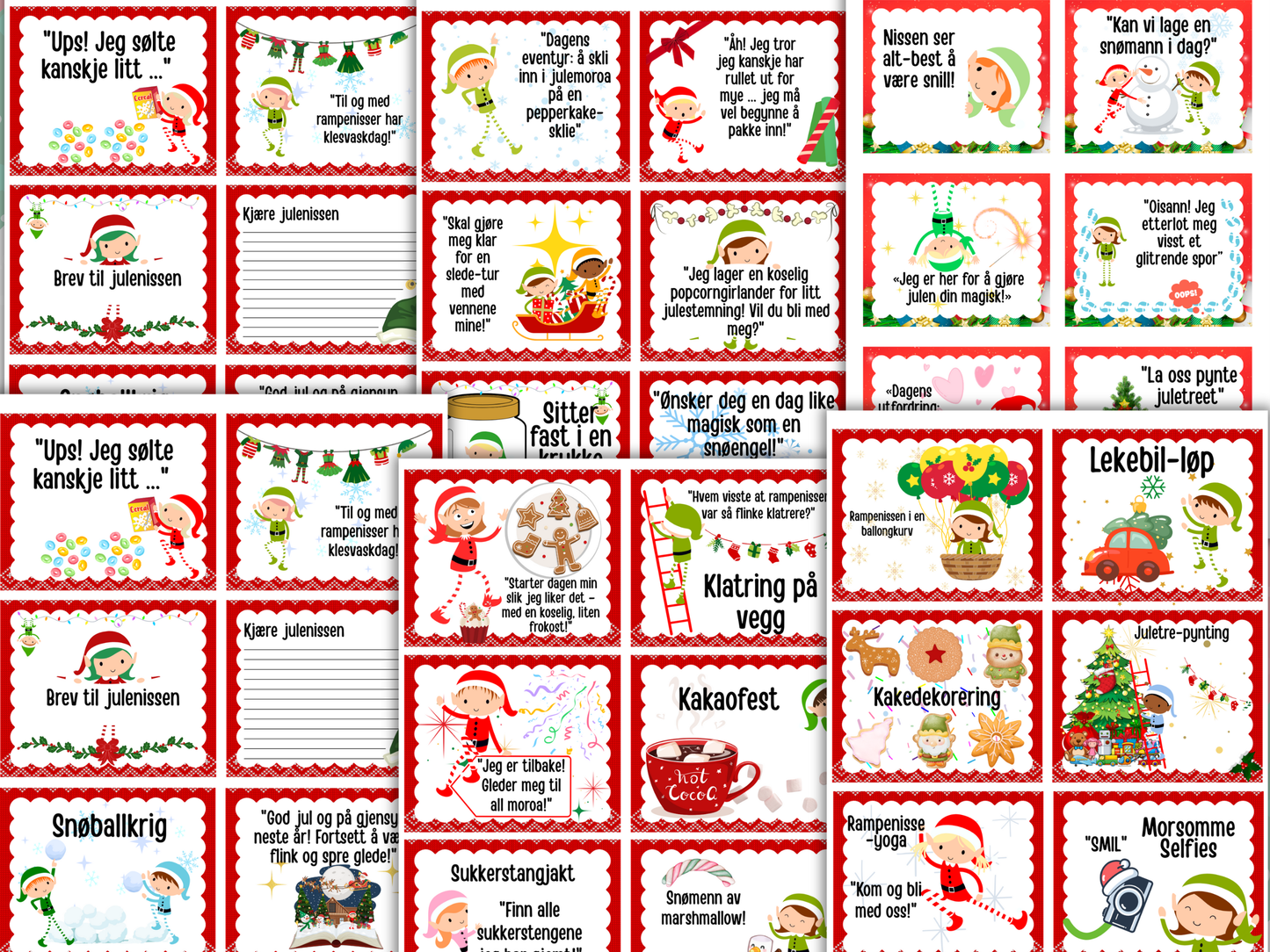 Rampenissens Aktivitetskalender – 24 dager med ferdig planlagte juleaktiviteter