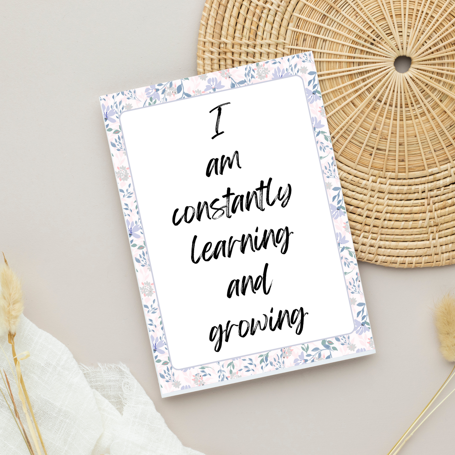 Affirmation card – engelsk – GRATIS | 27 motiverende affirmasjonskort for daglig inspirasjon