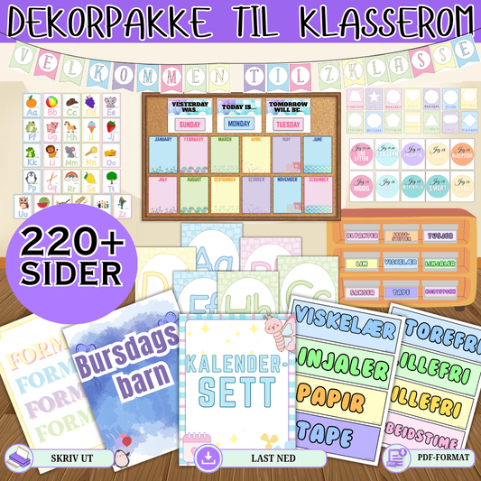forside alt klasseromdekor